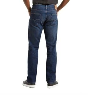 Levi's Boy 505 Straight Jeans Blue Medium Wash Pockets Denim 29X29 Regular Sz 18